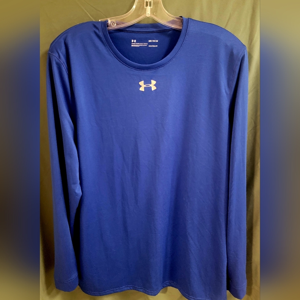 Under Armour Men's Long Sleeve Shirt in Deep Blue